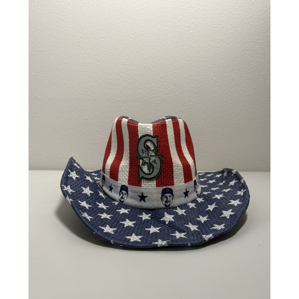 Seattle Mariners Patriotic Cal-boy  Cal Raleigh 4th July Cowboy Hat
